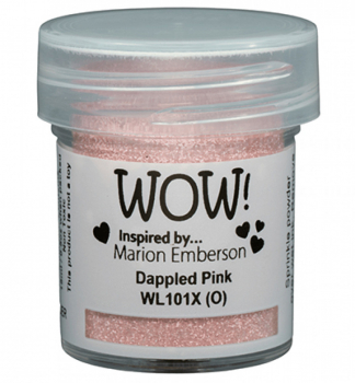 WOW! Ebossingpulver - Dappled Pink